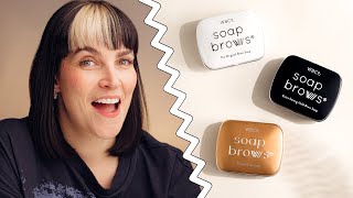 3 Ways To Style Your Brows With Soap Brows [upl. by Aerehs692]