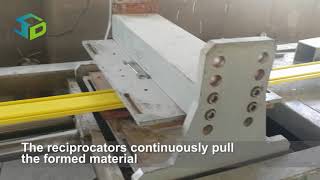 FRP Pultrusion Process [upl. by Guenevere827]