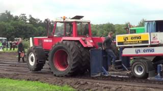 Arnoud Huisman met de Steyr 8180 bij Trekkerslep Balkbrug [upl. by Hull943]