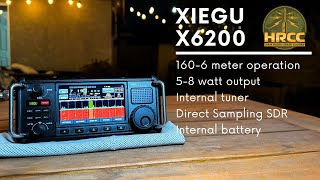 New Xiegu X6200 Ultra Portable QRP Ham Radio [upl. by Suirad]