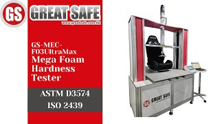 Great Safe Apparatus Mega Foam Hardness Tester [upl. by Nuahsed468]