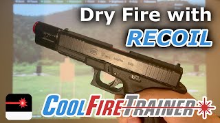 Laser Dry Fire with Recoil CoolFire Trainer with DryFireOnlinecom [upl. by Jobyna]