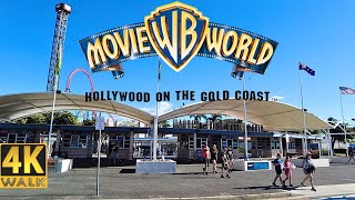 Movie World  Gold Coast Australia 🇦🇺 4k Walking Tour [upl. by Kenneth]