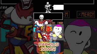 BONETROUSLE  PAPYRUS THEME SONG  UNDERTALE  Lyrics [upl. by Henigman]