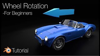 28 Blender Tutorial Wheel Rigging for Car Animations [upl. by Raimundo]