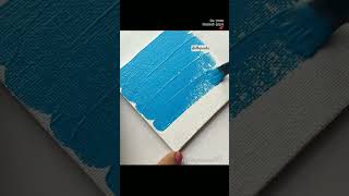 Mini painting 💙art youtubeshorts paintingtechniques trendingshorts aesthetic minipainting how [upl. by Niloc]