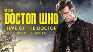 Doctor Who The Time of the Doctor Recap BBC TV Trailer [upl. by Nybbor]