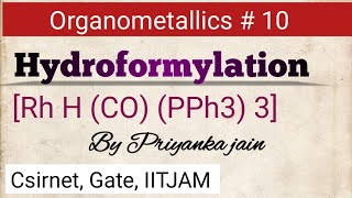 Hydroformylation reaction oxo process [upl. by Ylek]