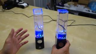 SoundSOUL Dancing Water LED Speakers REVIEW [upl. by Nolrac135]