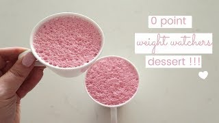 Weight Watchers Freestyle 0 Point Dessert Recipe FLUMMERY [upl. by Neyud]