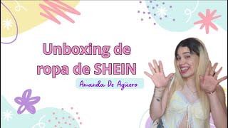 UNBOXING de ropa de SHEIN👗🎀👑… unboxing unboxingvideo sheinhaul haul [upl. by Haase724]