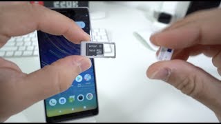 How to install SD and SIM card into Coolpad Legacy [upl. by Walston]