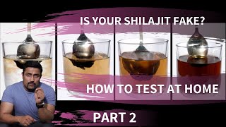 IS YOUR SHILAJIT FAKE   HOW TO TEST SHILAJIT AT HOME [upl. by Samford316]