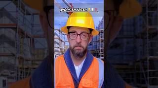 Part 33  work Smarter👷💡💯 workers work smart job construction viralvideo shorts [upl. by Pedroza]