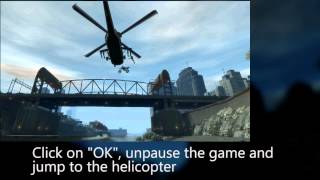 GTA IV Final Mission Helicopter Bug Fix without Fraps [upl. by Anilecram]