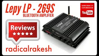 LEPY LP269S Audio Amplifier 45W RMS Bluetooth [upl. by Naresh378]