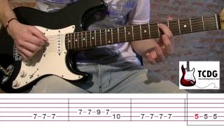 HOW TO PLAY OTHERSIDE GUITAR TUTORIAL RED HOT CHILI PEPPERS TAB LEARN GUITAR TCDG [upl. by Notyad376]