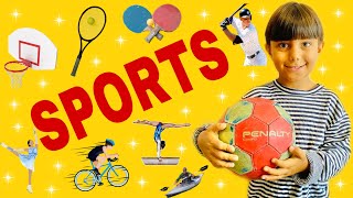 ESPORTES EM INGLÊS SPORTS IN ENGLISH [upl. by Tiphanie]