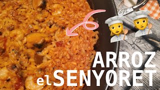 Arroz el senyoret  SIN CÁSCARAS ñam ñam rico rico [upl. by Nosimaj]