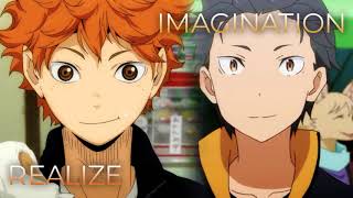 Imagination x Realize  Mashup of Haikyuu ReZero  Season 2 SPYAIR x Konomi Suzuki [upl. by Amory]