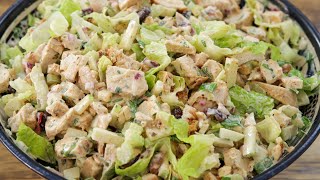 Healthy Chicken Salad Recipe [upl. by Attenad]