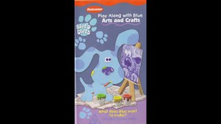 Opening to Blues Clues  Arts and Crafts 2000 VHS Australia [upl. by Maire]