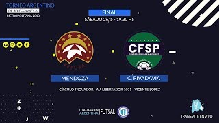 Mendoza vs Comodoro Rivadavia  FINAL [upl. by Thebazile]