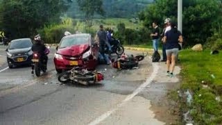 Siguen disparadas las cifras de accidentes fatales en motocicletas en el país [upl. by Toomin126]