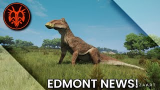 EDMONTOSAURUS SUBSPECIESQUETZ ANIMATIONS AND MORE  PATH OF TITANS  MOD NEWS [upl. by Ennyrb155]