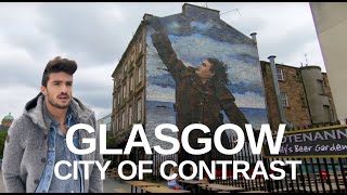 4K Glasgow Scotland  City centre walking tour [upl. by Aret]