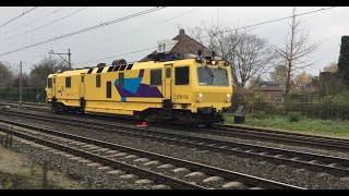 Top Trainspot of the day  November 102024 at Blerick the NL 🇳🇱 UFM 120 Eurailscout measure train👍🚂 [upl. by Leifer54]