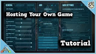 Hosting Your Own Server  Ark Survival Evolved  Xbox  PS4  PC [upl. by Euqinotna519]