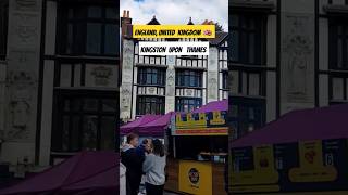 Saturday Market In Kingston Upon Thames travelchannel england europe [upl. by Lyreb]