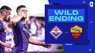 Fiorentina score twice in the last 5 minutes  Wild Ending  FiorentinaRoma  Serie A 202223 [upl. by Orelle85]