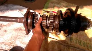 Mahindra 475 di full gear box repairing [upl. by Aridnere]