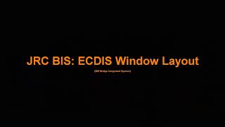 1 Screen Layout Tutorial JRC JAN9201 ECDIS [upl. by Sofie42]