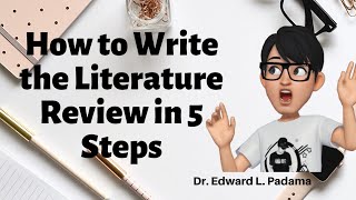 How to Write the Literature Review in 5 Steps PPT [upl. by Crispa752]