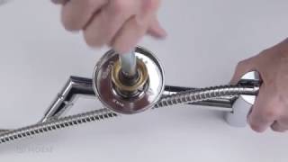 How to Service the Moen Annex Shower Rail Diverter [upl. by Eckel]