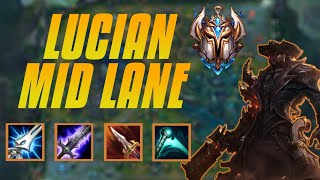 LUCIAN MID Guide  How To Carry With LUCIAN  Itemization Explained  Detailed Challenger Guide [upl. by Alel]