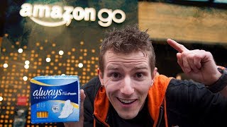 We Stole Tampons from the Cashierless Amazon Go Store [upl. by Kennedy]