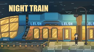 Night Train  Pixel Art Timelapse with Relaxing Piano [upl. by Rusel]