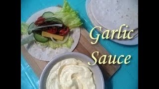 Garlic Sauce for Filipino Style Shawarma and More [upl. by Zurc737]