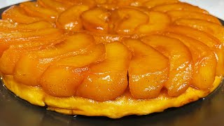 TARTE TATIN  foolproof recipe of the original frenchstyle apple tart [upl. by Yelsiap]