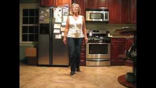 DHSS line dance 4 wall walkthrough [upl. by Nehpets]