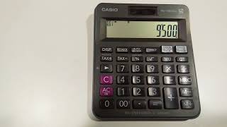 How to use tax and tax button on calculator [upl. by Enneles]