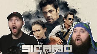 SICARIO 2015 TWIN BROTHERS FIRST TIME WATCHING MOVIE REACTION [upl. by Garmaise]