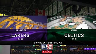 Lakers vs Celtics NBA On TNT IntroTheme 2124  NBA 2024 [upl. by Hazelton898]