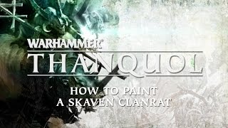 How to paint a Skaven Clanrat [upl. by Ziom270]