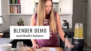 Nutribullet Blender Demo [upl. by Wunder]