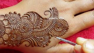 Unique Mehndi Design Eid Special Mehndi Design [upl. by Pals475]